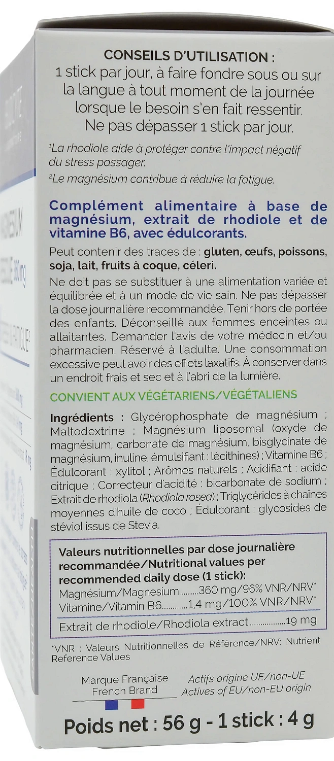 Мгновенная защита от стресса / MAGNESIUM RESCUE 360MG / Biocyte