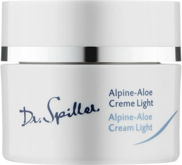Денний крем з Алое / Alpine-Aloe Cream Light / Dr. Spiller купить