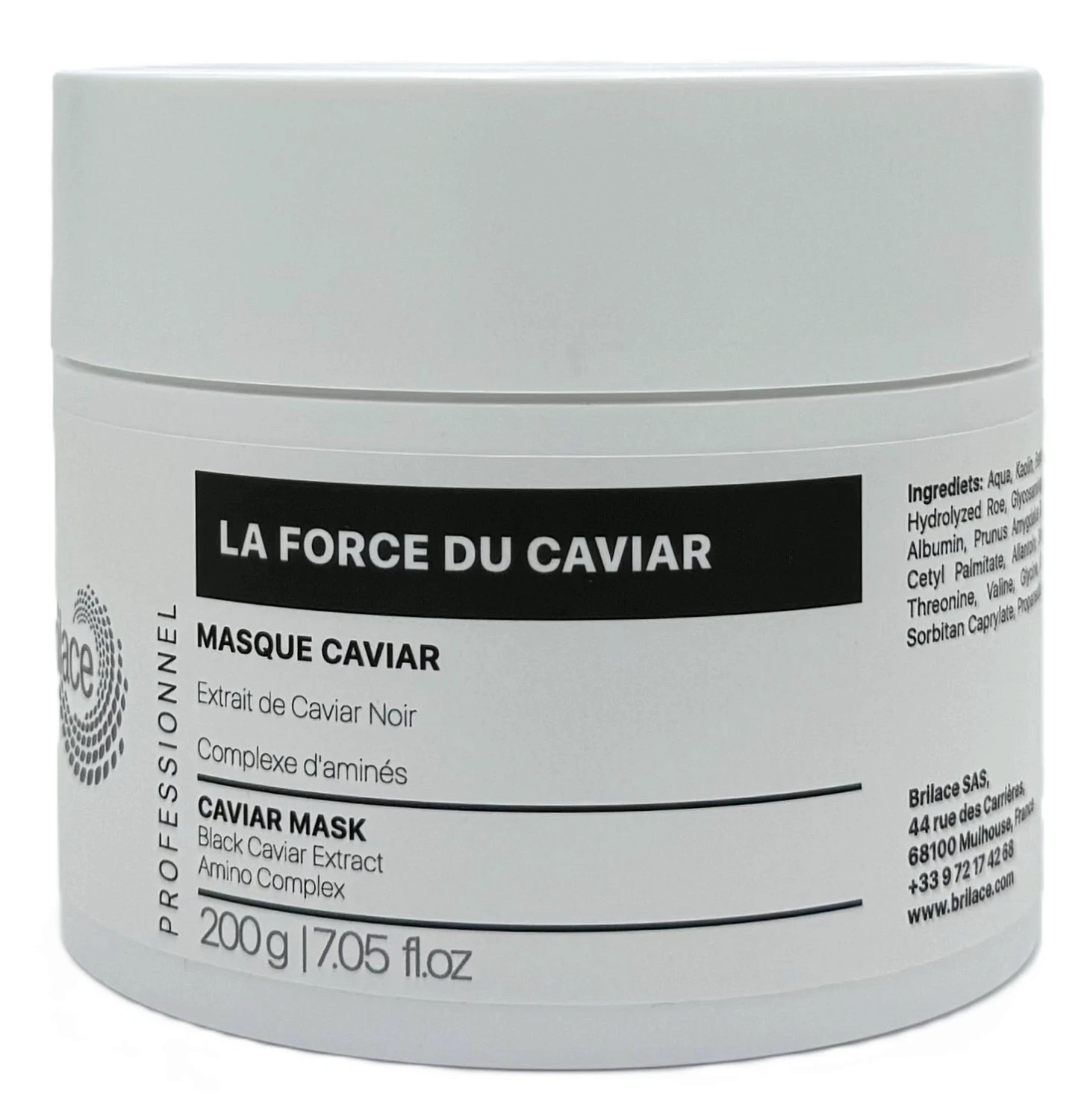 Омолаживающая маска с экстрактом черной икры / Caviar mask / Brilace