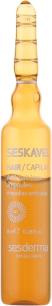 Ампулы против выпадения волос / SESKAVEL ANTI-HAIR LOSS AMPULES / Sesderma купить