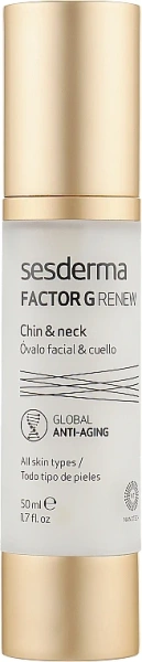 Омолаживающий крем для овала лица и шеи  / FACTOR G Renew Oval Face & Neck / Sesderma купить