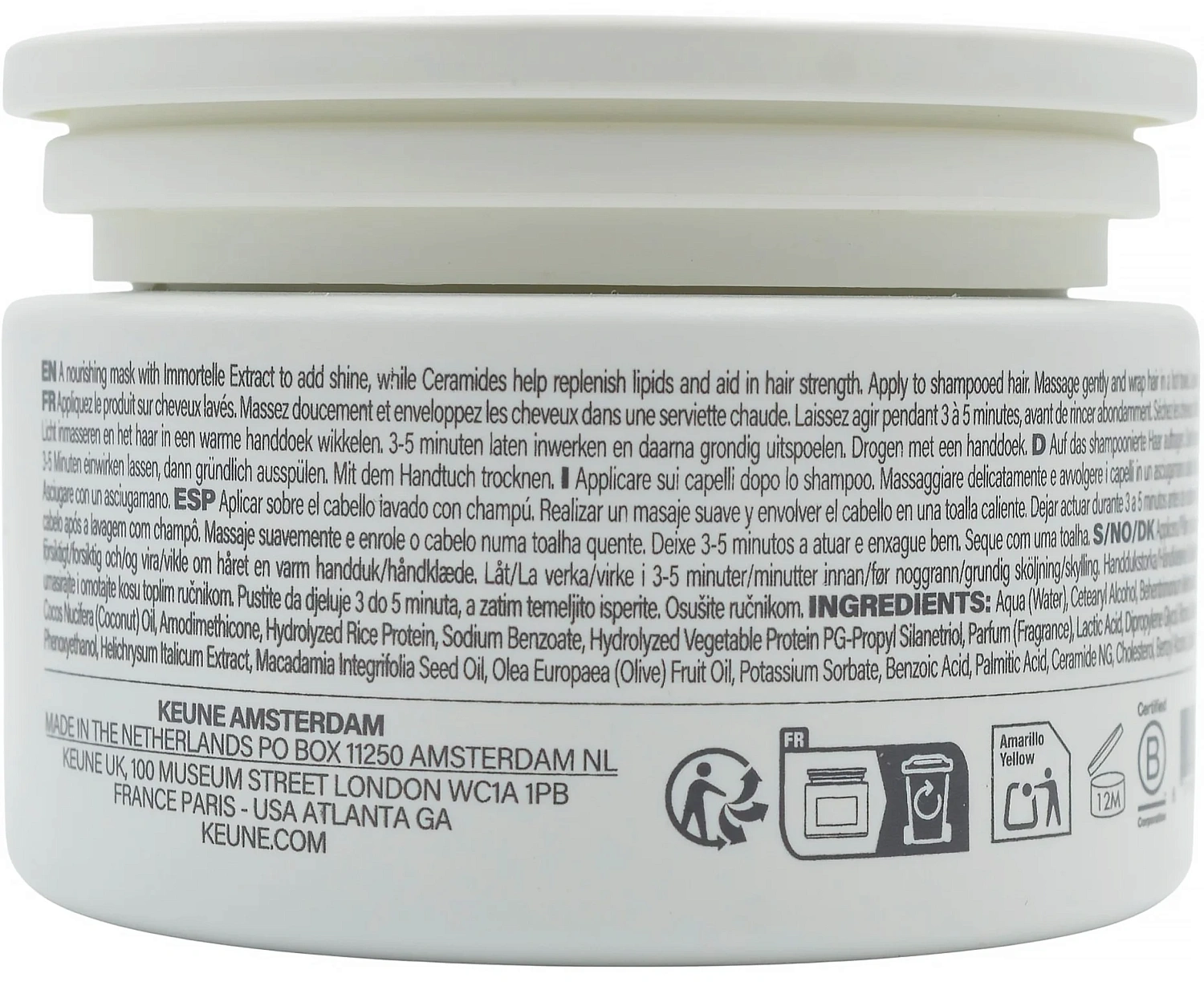 Маска "Основное питание" / NEW Vital Nutrition Mask / Keune