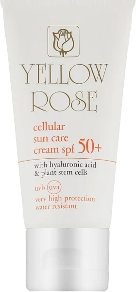 Антивіковий сонцезахисний крем SPF50 / Cellular Sun Care Cream SPF50 / Yellow Rose купить