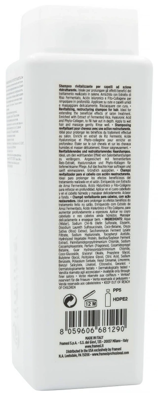 Шампунь з ефектом відновлення / Morphosis Restructure Shampoo / Framesi купить