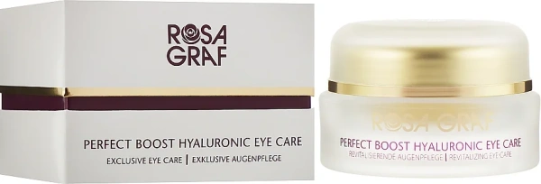 Денний крем із гіалуроновою кислотою навколо очей / Perfect boost hyaluronic eye care / Rosa Graf купить