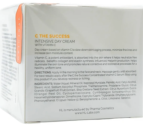 Інтенсивний денний крем із вітаміном С / C THE SUCCESS INTENSIVE DAY CREAM / Holy Land купить