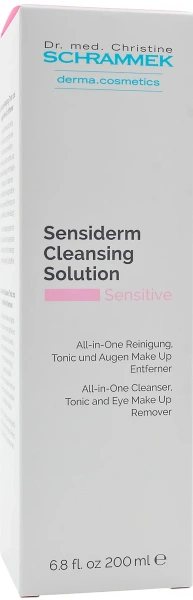 Очищающий раствор / Sensiderm Cleansing Solution / Dr. Schrammek купить
