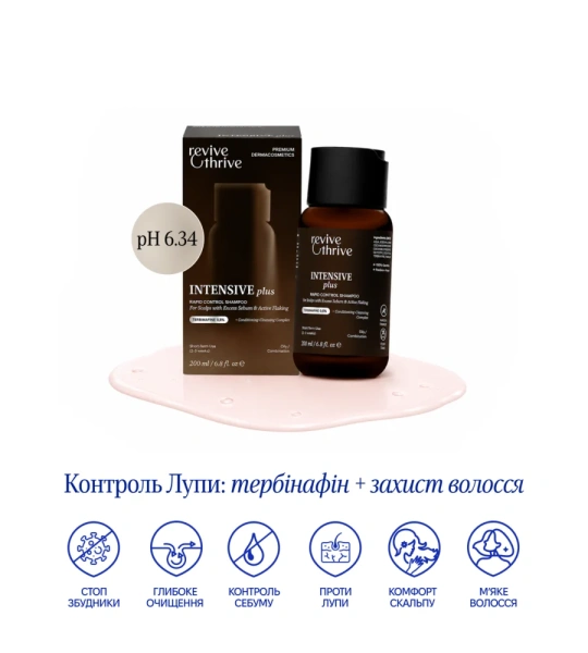 INTENSIVE plus – трихологический шампунь / Revive & Thrive купить