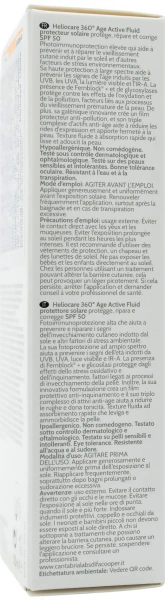 Антивозрастной фотозащитный флюид / Heliocare 360 ​​Age Active Fluid Sunscreen SPF 50 / Cantabria Labs купить