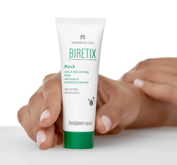 Себорегулирующая маска для кожи с акне Biretix / BIRETIX MASK / Cantabria Labs купить