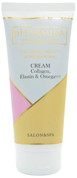 Крем з колагеном, еластином та Омега 3,6,9 / CREAM Collagen, Elastin & Omega 3,6,9 / pHarmika