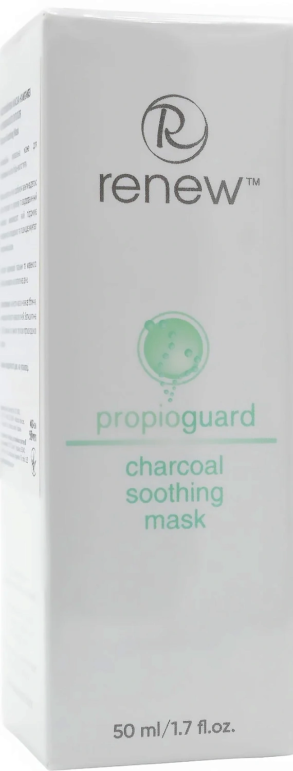 Заспокійлива маска на основі активованого вугілля / Charcoal Soothing Mask / Renew