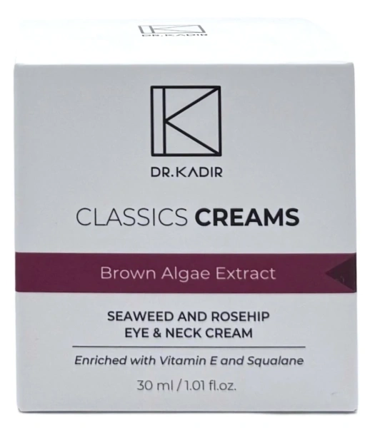Крем для области вокруг глаз и шеи Морские водоросли и Шиповник / Eye & Neck Cream With Seaweed And Rose Hip / Dr.Kadir купить