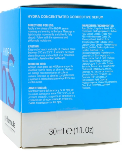 Зволожуюча коригуюча сироватка / HYDRA serum / pHformula купить