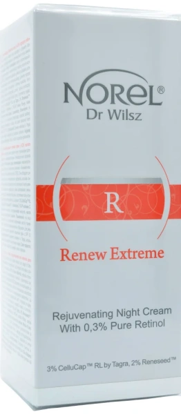 Омолоджуючий нічний крем із 0,3% чистого ретинолу / Rejuvenating night cream with 0,3% Pure Retinol / Norel купить