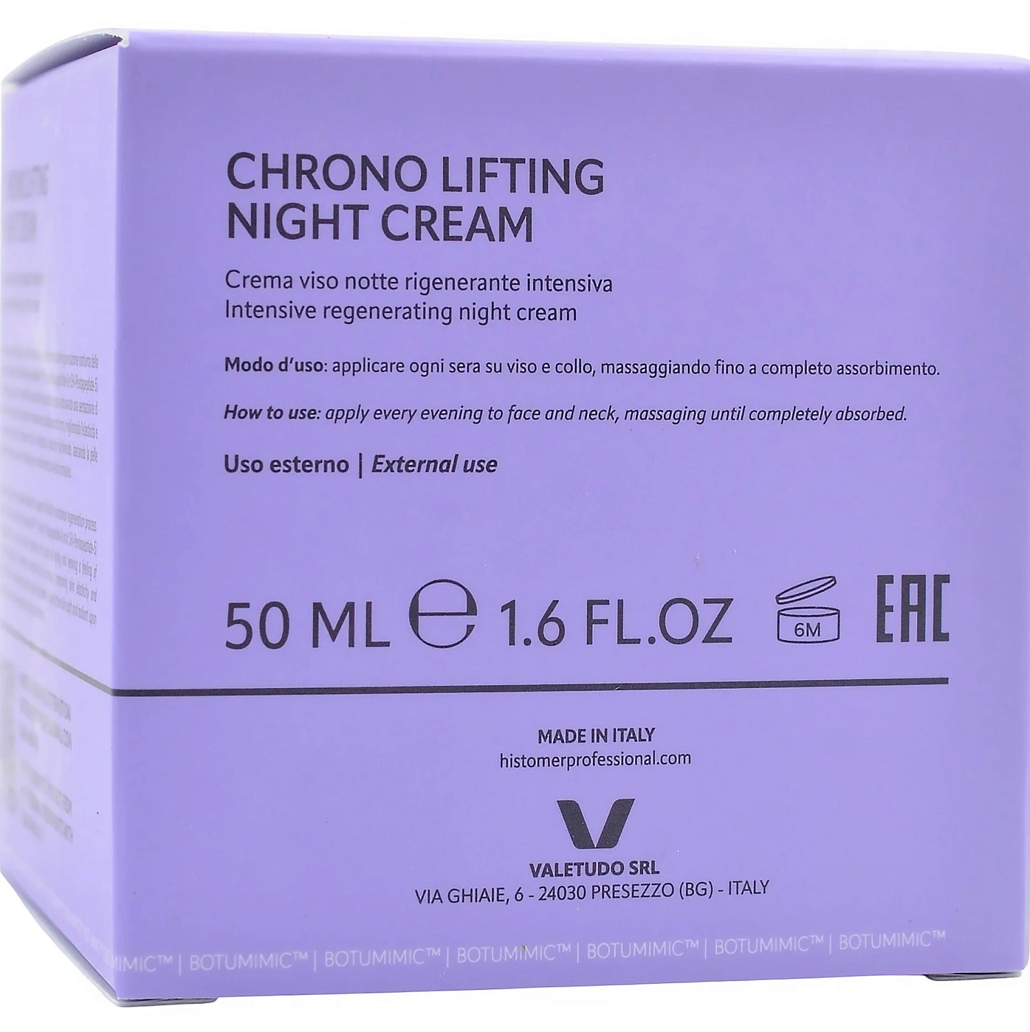 Ночной крем CHRONO LIFTING / Chrono Lifting Night Cream / Histomer