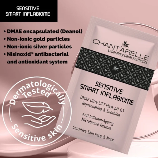 Ліфтинг-маска для чутливої ​​шкіри / DMAE Ultra Lift Mask pH 4.5 Soothing & Rejuvenating / Chantarelle купить
