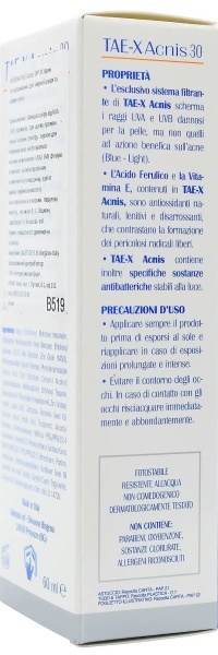 Солнцезащитный крем для жирной кожи и кожи с акне / TAE X Acnis SPF30 / Biogena купить
