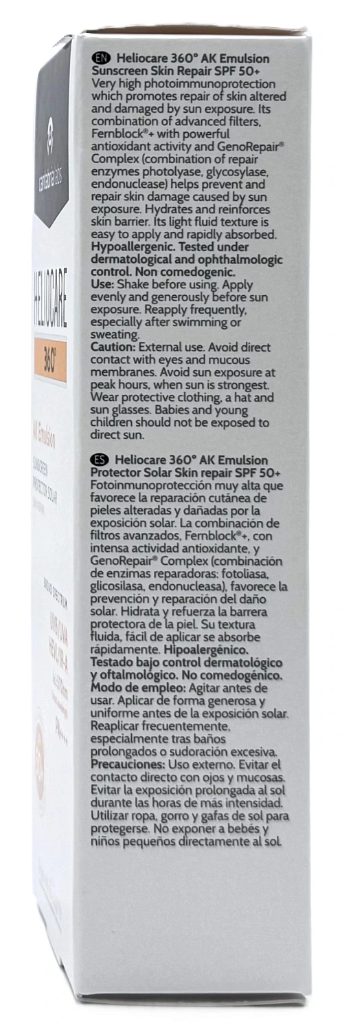 Солнцезащитный крем-эмульсия / HELIOCARE 360º AK Emulsion / Cantabria Labs