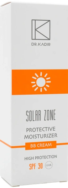 Солнцезащитный увлажняющий крем с тоном SPF30+ / Solar Zone moisturizing protective ВВ Сream SPF 30+ / Dr.Kadir купить