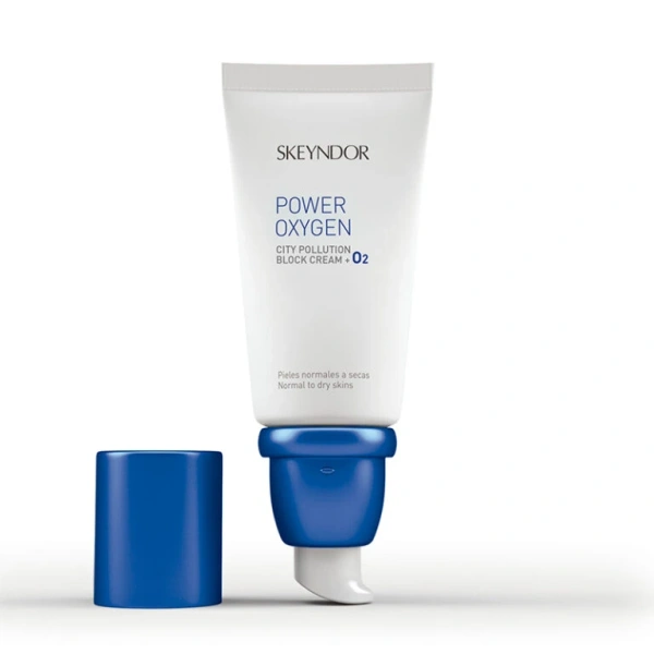 Кислородный детокс крем для сухой и нормальной кожи лица / Power Oxygen City Pollution Block Cream / Skeyndor купить