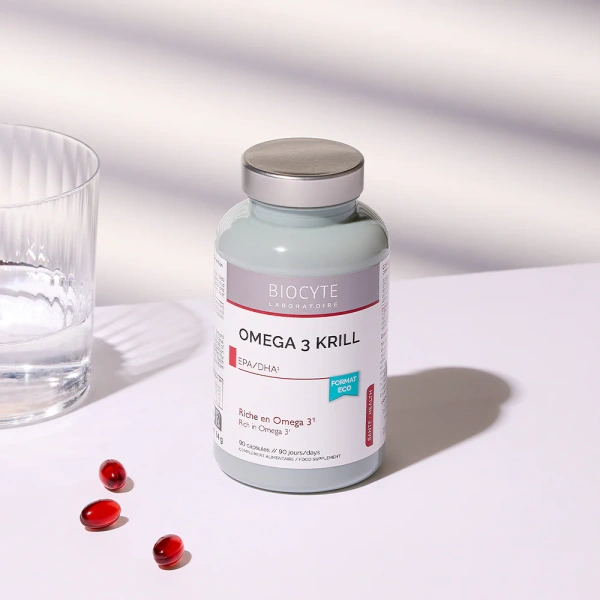 Омега-3 жирные кислоты из масла криля / Omega 3 Krill 500Mg / Biocyte купить