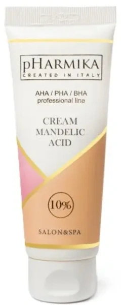 Крем із мигдальною кислотою 10% / Mandelic acid cream / pHarmika