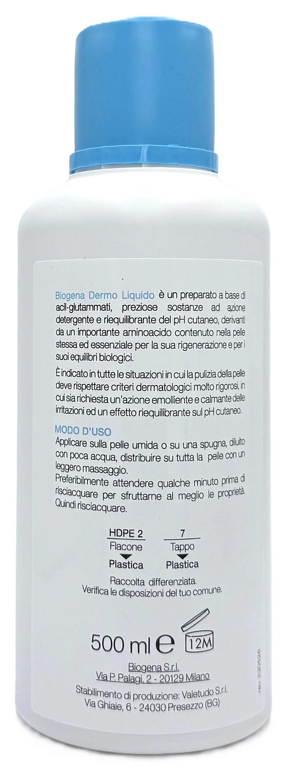 Нормалізуючий гель для душу / DERMO Liquido / Biogena