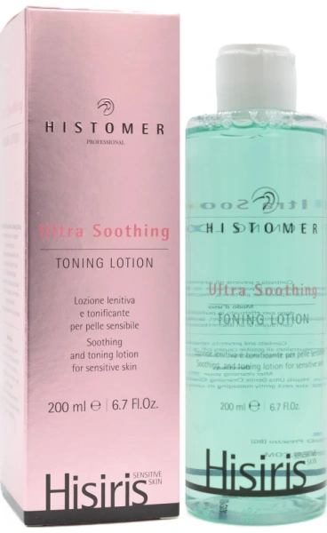 Заспокійливий  тонік ультра  для чутливої шкіри / HISIRIS Ultra Soothing Toning Lotion / Histomer