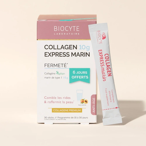 Висококонцентрована формула морського колагену / Collagen Express Marin 10 g / Biocyte купить