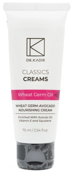 Поживний крем з олією зародків пшениці та авокадо / Wheat Germ Oil And Avocado Nourishing Cream / Dr.Kadir купить