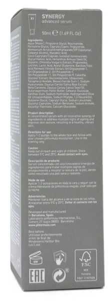 Специальная ночная сыворотка / MD SYNERGY advanced serum / pHformula купить