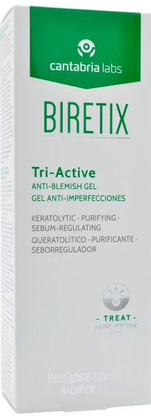 Гель три-актив для шкіри з акне Biretix / BIRETIX TRIACTIVE GEL / Cantabria Labs купить
