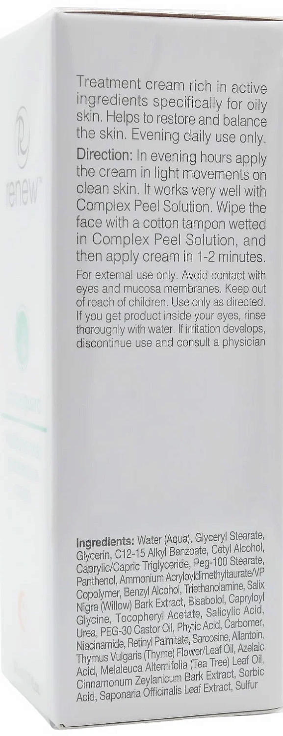 Мультифункціональний нічний крем для проблемної шкіри / Multifunctional Accelerative Cream / Renew