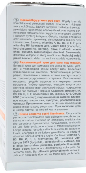 Мультивитаминный осветляющий крем для глаз / MultiVitamin – Brightening Eye Cream / Norel купить