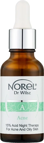 Нічний засіб для регенерації шкіри з акне / 15% Acid Night Theraphy for Acne / Norel купить