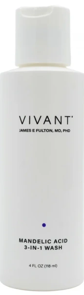 Засіб для вмивання з мигдальною кислотою / Mandelic Acid 3-in-1 Wash / Vivant