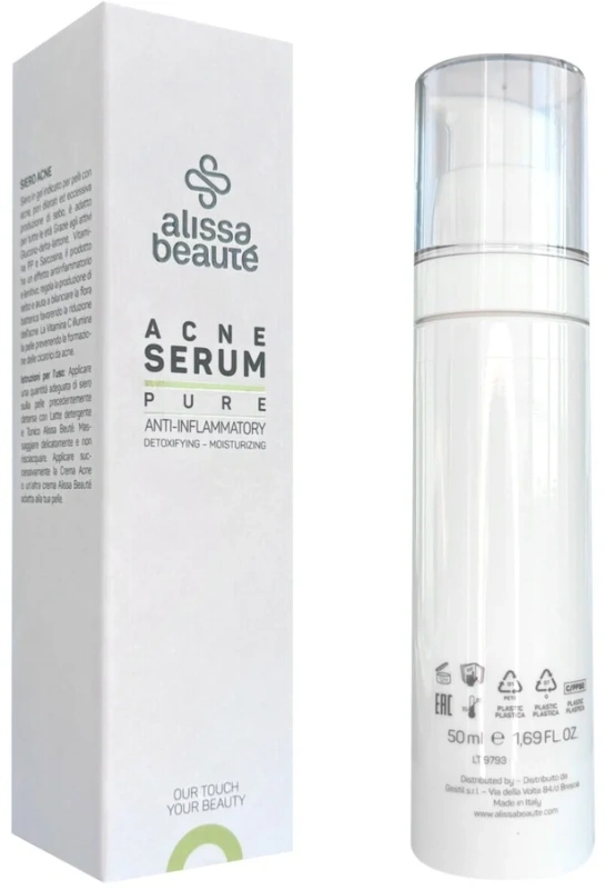 Протизапальна гелева сироватка / PURE Acne Serum / Alissa Beaute купить