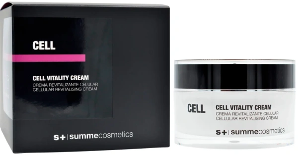Антивіковий крем для обличчя, що стимулює життєвий тонус клітин / Cell Vitality Cream / S+|SUMMECOSMETICS