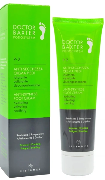Глибоко зволожуючий крем для стоп / Anti-dryness foot cream P - 2 Doctor Baxter Podosystem / Histomer