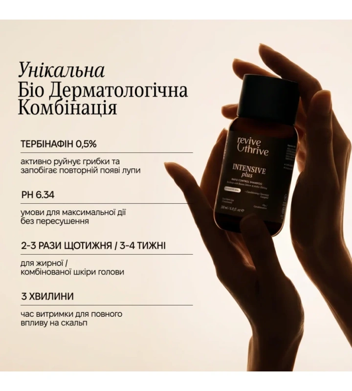 INTENSIVE plus – трихологический шампунь / Revive & Thrive купить