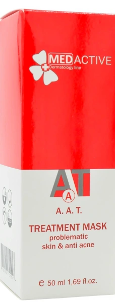 Протизапальна маска anti-acne / A. A. T. TREATMENT MASK problematic skin & anti-acne/div> ph – 6,5 / Medactive купить