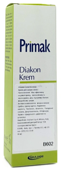 Крем проти акне / Primak DIAKON KREM / Biogena купить