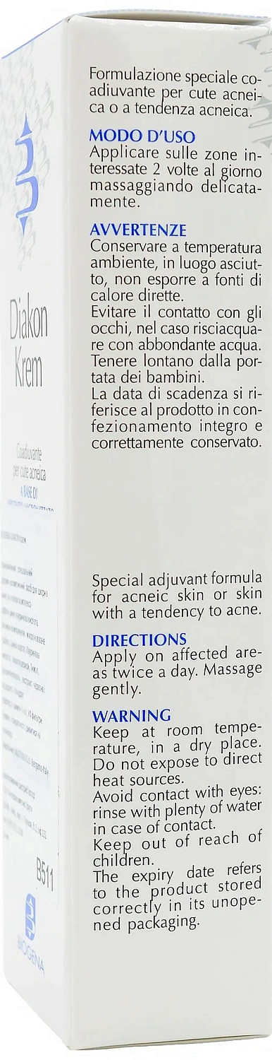 Крем проти акне / DIAKON KREM / Biogena