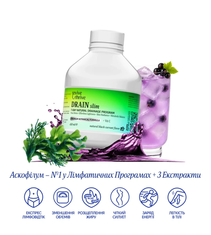 DRAIN slim – 7-дневный дренаж / Revive & Thrive купить