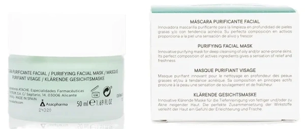 Антибактеріальна очищаюча маска / Oily SK Рurifying Mask / Atache купить