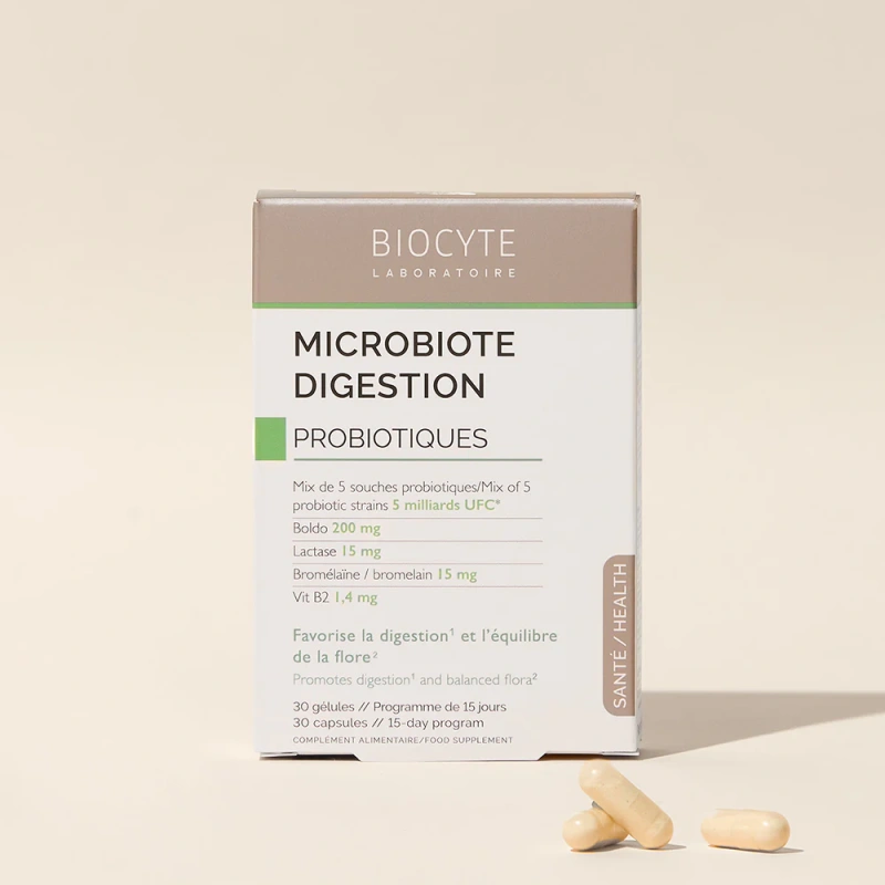 Сприяє травленню та балансу флори / MICROBIOTE DIGESTION / Biocyte купить