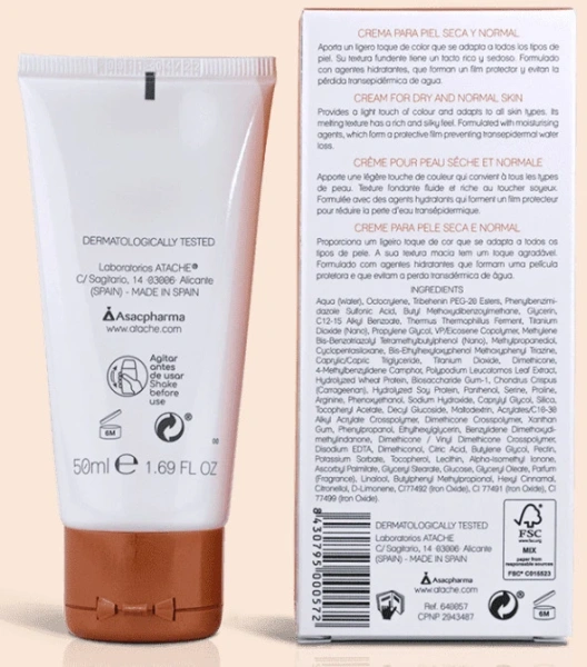 Омолаживающий солнцезащитный крем для тела / Be Sun Crema Ultra Protective SPF50 / Atache купить