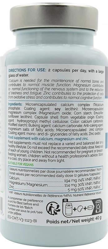 Комплекс кальцію, магнію та цинку / Cal/Mag/Zinc Liposomal / Biocyte купить