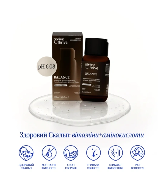 BALANCE shampoo – трихологический шампунь / Revive & Thrive купить
